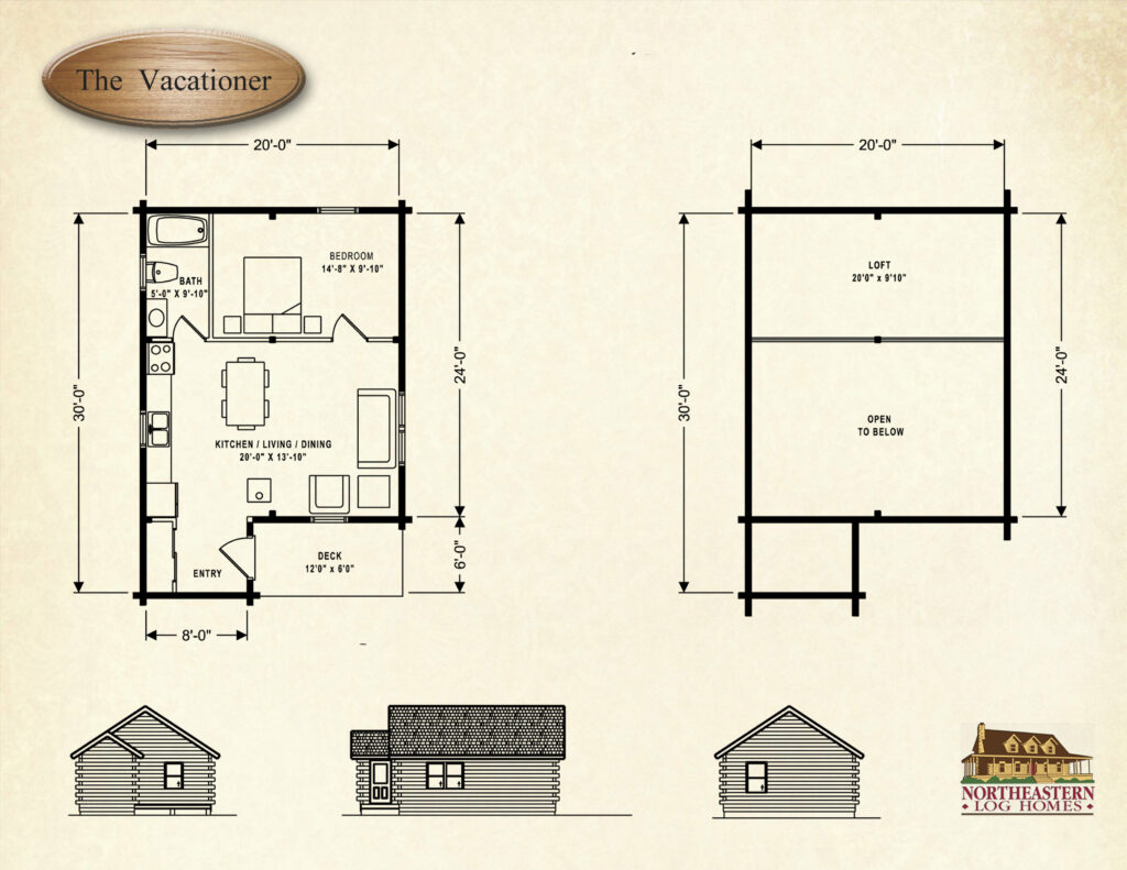 The Vacationer - Floorplans